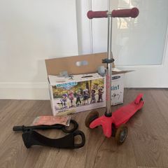 Micro scooter with seat