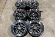 18" Inch Strom DS05 Drift Alloy Wheels 5x114.3 Nissan silvia skyline RX7 MX5 R32 R33 lexus IS200