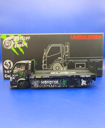 Micro Turbo Custom Tow Truck with Hoonigan livery, mint.