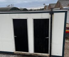 Portable Toilet Cabin 16ft x 10ft  Ladies & Gents