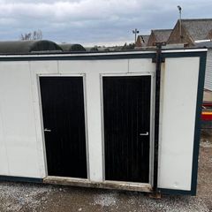Portable Toilet Cabin 16ft x 10ft  Ladies & Gents