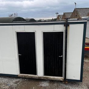 Portable Toilet Cabin 16ft x 10ft  Ladies & Gents