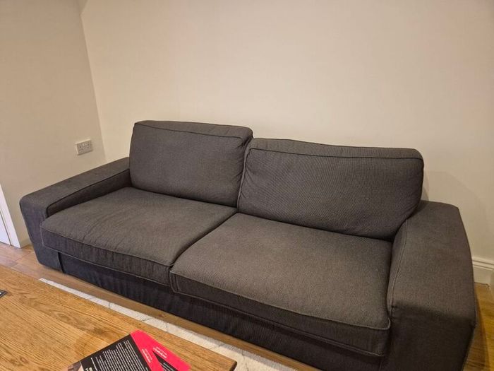 Ikea Kivik 3 seat sofa  - anthracite (very good condition)