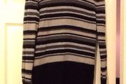 Dkny jeans striped polo neck jumper