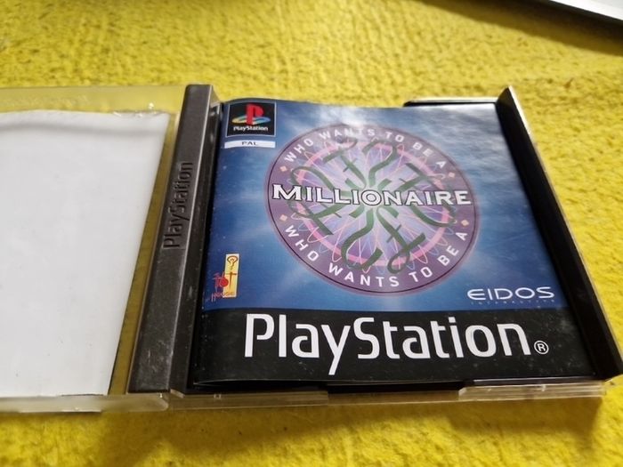 Who Wants to be a Millionaire PlayStation1 ps1 PlayStation2 Ps2 games Original