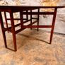 Mid Century Modern Gate Leg Drop Leaf Dining Table Image 6