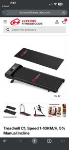 Treadmill with brand new Mat
