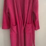 dressing gown robe cerise teddy fleece Bnwt medium Image 9