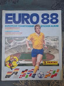 Euro 88 Panini sticker Album