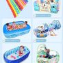 100pcs 5.5cm Ball Pit Balls Crush Proof Plastic Balls Children's Toy Balls No Sharp Edges, Non Toxic, Phthalate & BPA Free Play Balls Ocean Balls White & Pink Image 5