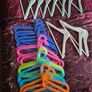 Childrens Hangers 10 x Wooden, 20 x Plastic, 30 in total Image 2
