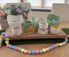 Easter/Spring planters/pots decor