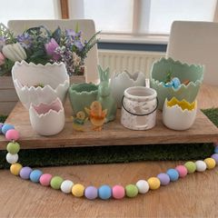 Easter/Spring planters/pots decor