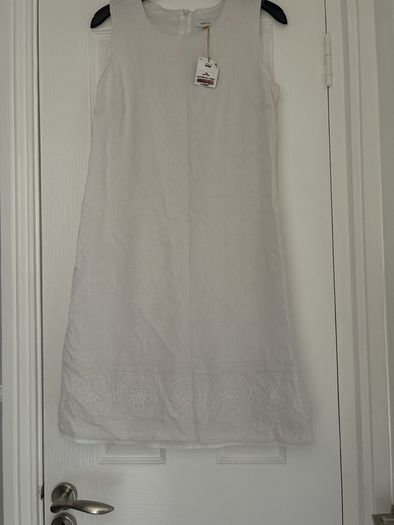White Linen Dress BNWT NEXT