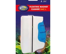 Aqua Nova NMC-L - Floating Magnetic Glass Cleaner (for aquarium glass up to 12 mm)