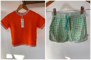Scandi Funky Girls BaBa Kidswear 7-8yrs shorts &amp; top