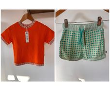 Scandi Funky Girls BaBa Kidswear 7-8yrs shorts & top