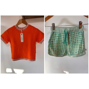 Scandi Funky Girls BaBa Kidswear 7-8yrs shorts & top