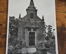 Old Postcard Nicholas Ferrar's Grave, St John Churchyard, Little Gidding - free standard postage