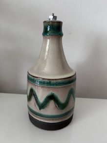 Danish 1960-70s rare lamp base by Hyllested
