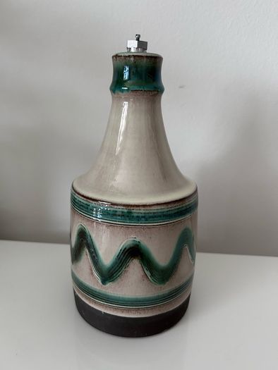 Danish 1960-70s rare lamp base by Hyllested