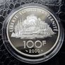 France 2000 Proof 100 Francs Jean-Jacques Rousseau Silver Low Mintage coin in case with Coa Image 3