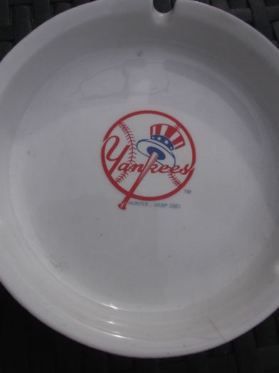 Vintage Yankees Ashtray