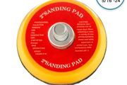 Glass Polish 12709 - 50mm ( 2") Dual Action Backing Pad 5/16"-24 - medium profile