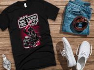 main image for ad May vespa be with you t shirt star wars t-shirt dart vader t-shirt