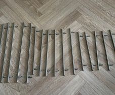 Kitchen Cabinet handles - Silver Steel