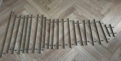 Kitchen Cabinet handles - Silver Steel