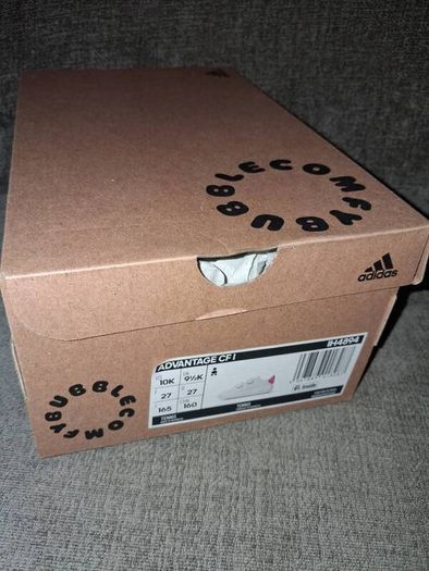 Brand New Adidas Advantage CF Bubble Comfy Trainers - Size - U.K.9.5K - RRP - 24.99 - Sterling - 33.00 - Euro - Open To Offers!!