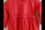 lace detailed dress aged 12-18 months