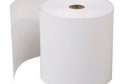 1 Ply Kitchen Till Rolls 76x70mm - White 40 Per Box - Self Copy Rolls