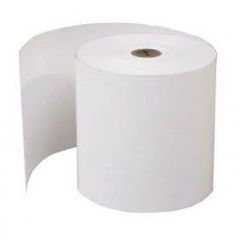 1 Ply Kitchen Till Rolls 76x70mm - White 40 Per Box - Self Copy Rolls