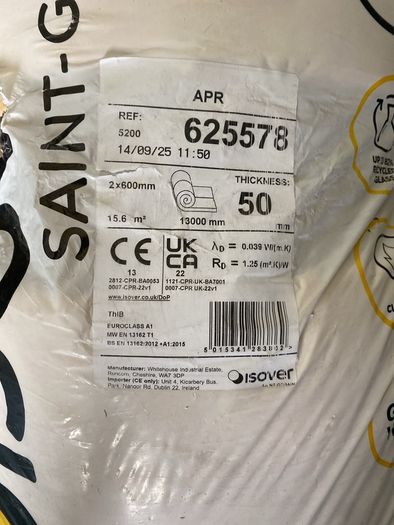 Wall and floor insulation