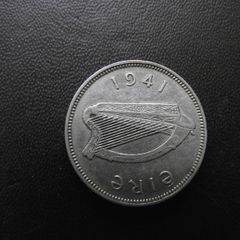 Irish Republic. Silver Shilling (1941) Nice condition!
