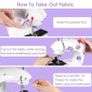 Sewing Machine, Adjustable 2-Speed Double Thread Sewing Machines,Portable Multifunctional Electric Sewing Machine for Beginners with Sewing Kit (FREE POSTAGE) Image 4