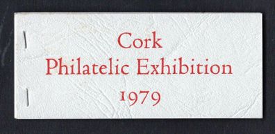 1979 Ireland Cork Philatelic Exhibition Booklet . Contains three 17p Sir Rowland Hill Commemorative Stamps (upside down) No 114/250