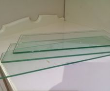 Glass shelf