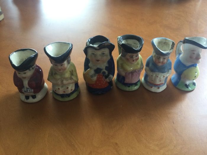 Miniature Toby jugs