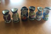 Miniature Toby jugs
