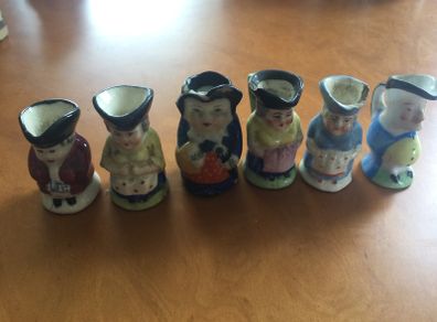 Miniature Toby jugs