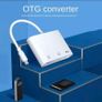3 in 1 Adapter Type C TF CF SD Memory Card Reader Recorder Compact Flash USB-C Pro Huawei Macbook Image 2