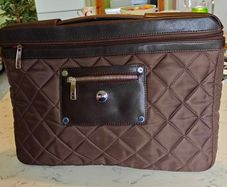 New Knomo London Leather Trim Laptop Bag