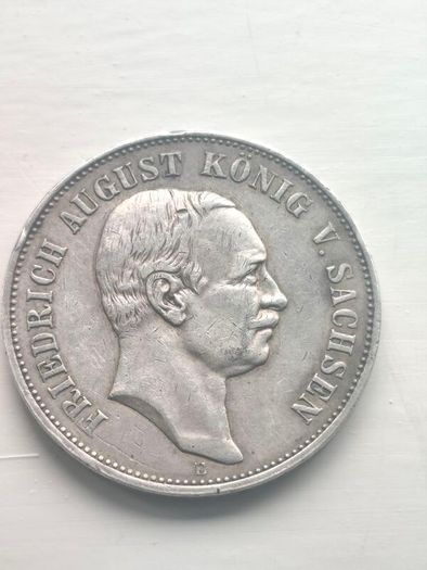 1914 Funf Mark Silver coin