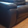 3 seater leather sofa + 2x armchairs Image 6