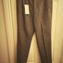 Grey Wool Blend Tailored Trousers Zara Size 12 Image 3