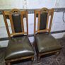 Victorian oak chairs Image 2