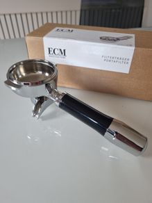 ECM Portafilter Double Spout  58 mm 18g basket